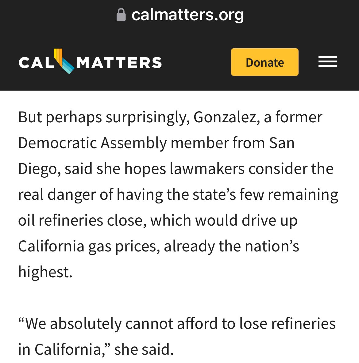 LorenaSGonzalez's tweet image. It shouldn’t be surprising that I worry about the shutting down of oil refineries…both because of our affordability crisis AND because of the loss of good union jobs. We aren’t yet in a position to stop using gas, why would we want to tank it in from somewhere else?
