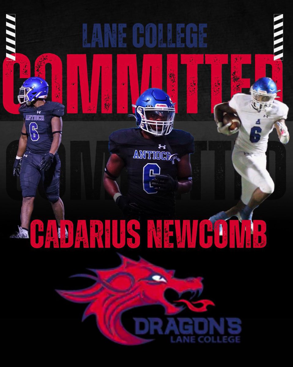 Cadarius newcomb (@iamcadarius1) on Twitter photo #AGTG After thoughts and consideration im 100% committed to <a href="/LaneAthletics/">Lane College Dragons</a> <a href="/CoachCogmon/">Jerrell Cogmon</a> <a href="/CoachKennyAdams/">Coach Kenny Adams</a> <a href="/Coach__Pen/">Coach Pendergrass</a> <a href="/CoachAdamTaylor/">Coach Adam T. Taylor</a> <a href="/CoachBroome_7/">Arcentae Broome</a> #AGTG After thoughts and consideration im 100% committed to <a href="/LaneAthletics/">Lane College Dragons</a> <a href="/CoachCogmon/">Jerrell Cogmon</a> <a href="/CoachKennyAdams/">Coach Kenny Adams</a> <a href="/Coach__Pen/">Coach Pendergrass</a> <a href="/CoachAdamTaylor/">Coach Adam T. Taylor</a> <a href="/CoachBroome_7/">Arcentae Broome</a>
