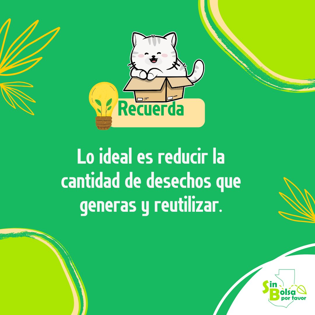 SinBolsaGT's tweet photo. ¿Aún no te queda claro si debes separar tus residuos en 2 o 3 categorías?

¡Aquí te explicamos!

#Reciclagt #ReduceReusaRecicla #GuateClasificaSusResiduos #Acuerdoagubernativo1642021 https://t.co/cBkUZ7AdsX