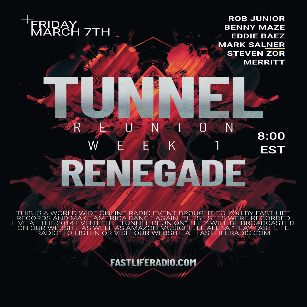 fastliferadio.com Friday 3/7 8PM-10PM NYC time!