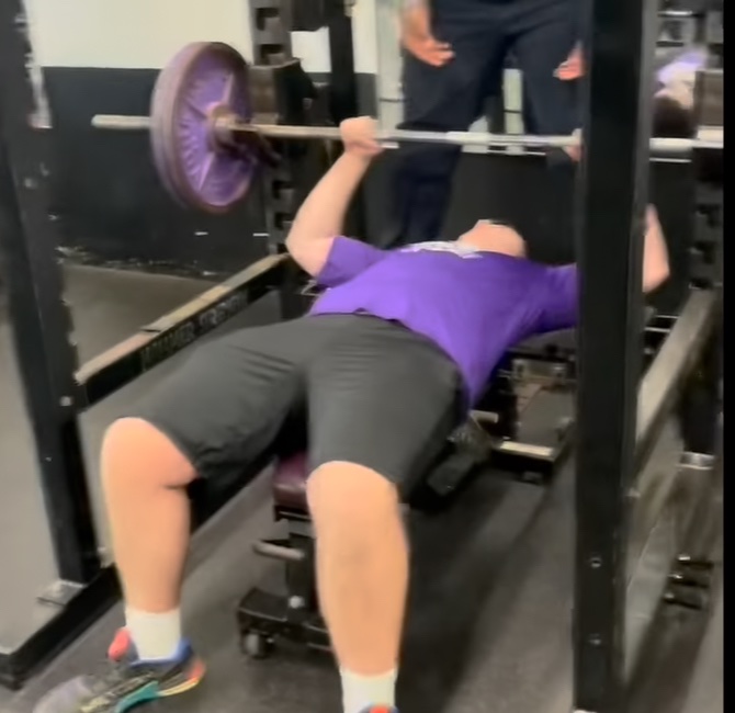 JacobUrbanDavis's tweet image. youtube.com/watch?v=m3vGDp…
Stay ready so you don't have to get ready! 4x225 bench press on February 25