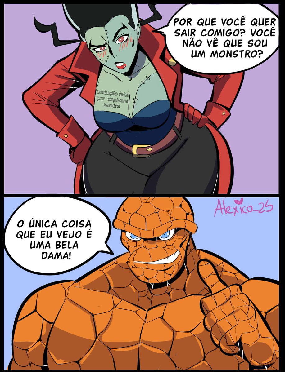 alexping17372's tweet image. Artista:@AlexicoReborn
#CreatureCommandos #MarvelRivals #Thing #thebride
