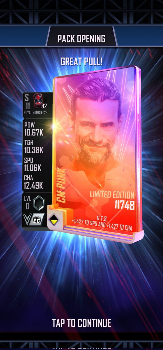 QueenSwitchbladeTTV ๐๐ณ๏ธโ๐ (@queenswitchblde) on Twitter photo Thank you <a href="/WWESuperCard/">WWE SuperCard</a> it's the first card I've gotten that looks like this!!! Really happy! ๐ Thank you <a href="/WWESuperCard/">WWE SuperCard</a> it's the first card I've gotten that looks like this!!! Really happy! ๐