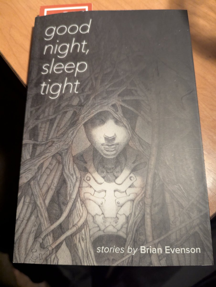 Been looking forward to reading this collection from CoffeeHouse Press from the great Brian Evenson for a long time, but I'm a little worried I may never sleep again...