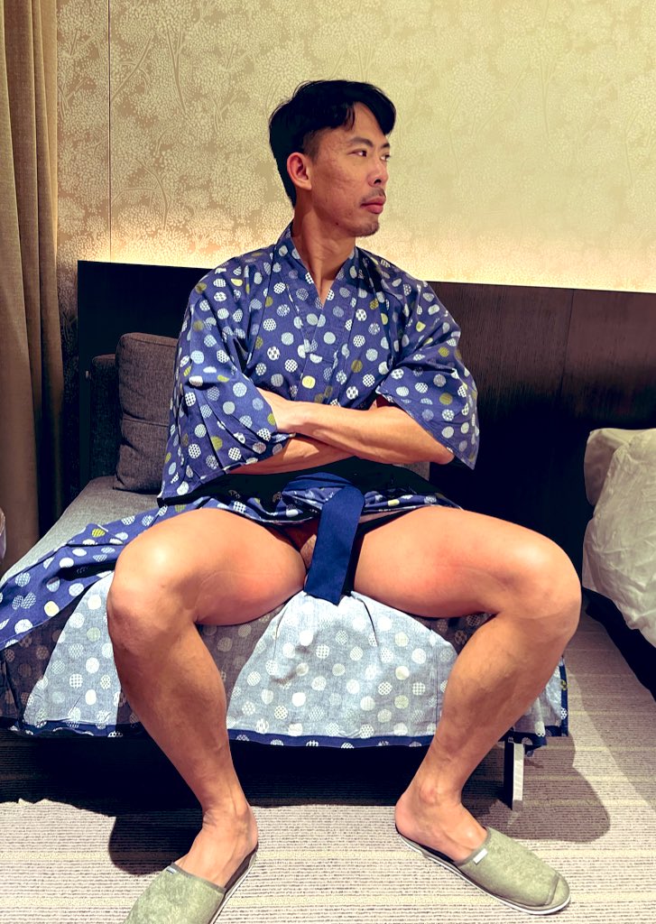 在日本泡湯就是要穿浴衣啊！