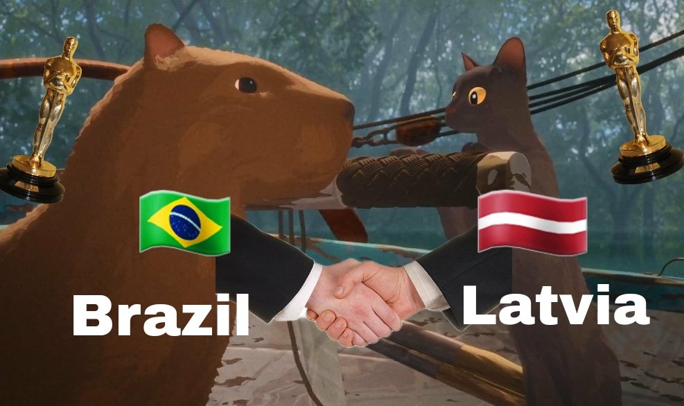 🇧🇷 I'm still here 🤝 Flow 🇱🇻

#Oscars2025 #Oscars #AindaEstouAqui #Straume #ImStillHere #Flow