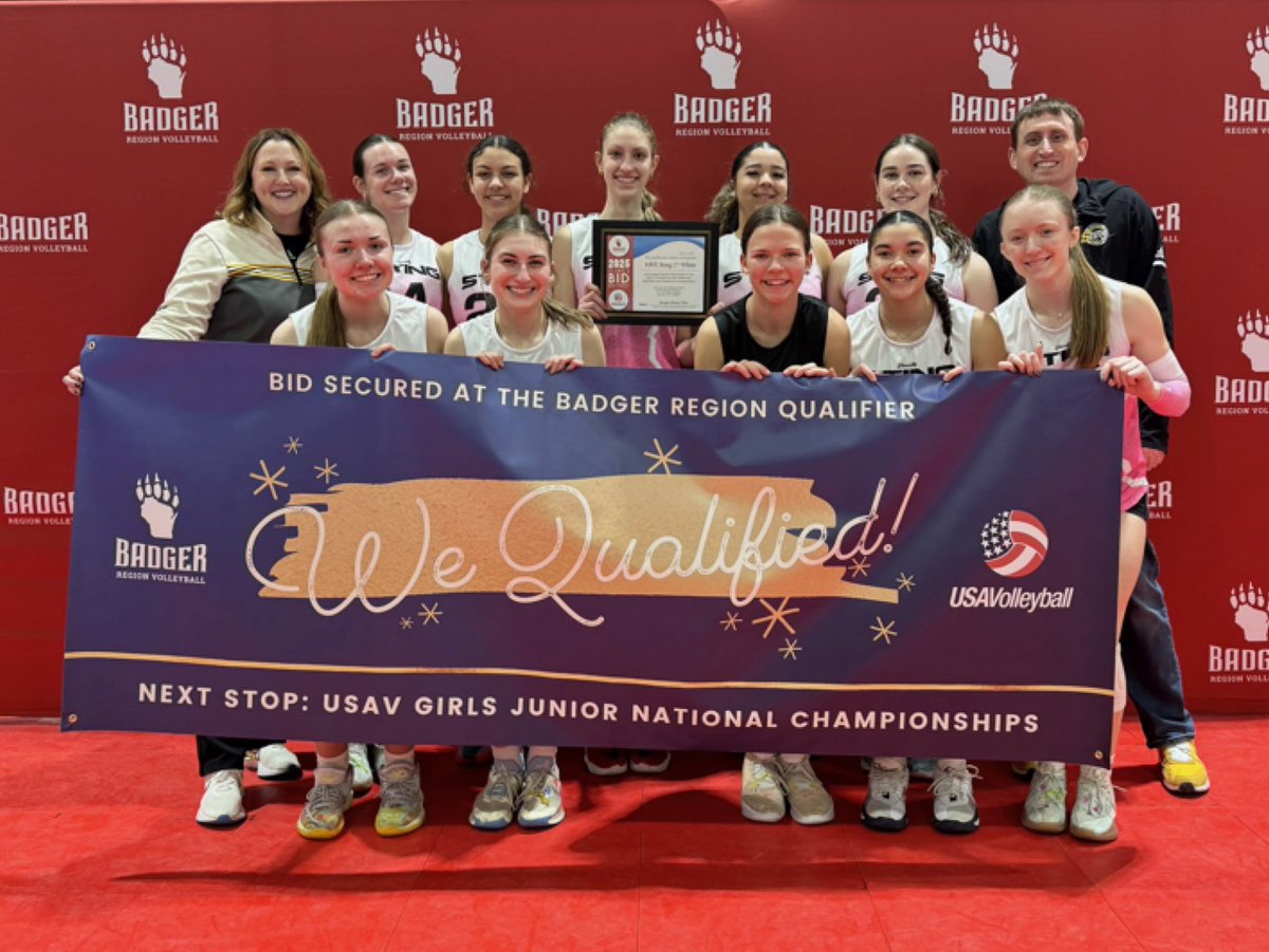 MKE Sting 17 White - 2025 (@mkestingwhite) on Twitter photo Bid secured! Time to book our tickets to Dallas! <a href="/stingvb1988/">Milwaukee Sting 🏐</a> <a href="/RecruitMKESting/">Milwaukee Sting Volleyball Recruiting</a> Bid secured! Time to book our tickets to Dallas! <a href="/stingvb1988/">Milwaukee Sting 🏐</a> <a href="/RecruitMKESting/">Milwaukee Sting Volleyball Recruiting</a>