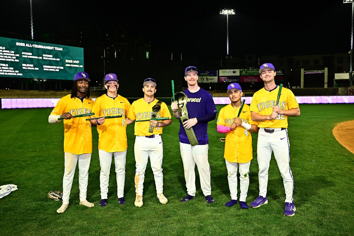 LSU Baseball (@lsubaseball) on Twitter photo Our <a href="/FriscoClassic/">Frisco Classic ⚾️</a> All-Tournament Tigers
INF | Jared Jones, Steven Milam, & Daniel Dickinson
OF | Chris Stanfield
P | Kade Anderson
MVP | Josh Pearson Our <a href="/FriscoClassic/">Frisco Classic ⚾️</a> All-Tournament Tigers
INF | Jared Jones, Steven Milam, & Daniel Dickinson
OF | Chris Stanfield
P | Kade Anderson
MVP | Josh Pearson