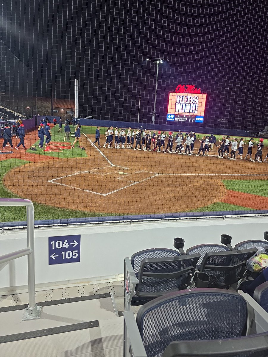 Richard (@mcskier71) on Twitter photo Really enjoyed watching <a href="/OleMissSoftball/">Ole Miss Softball</a> in the new stadium. Congratulations ladies you played great! Really enjoyed watching <a href="/OleMissSoftball/">Ole Miss Softball</a> in the new stadium. Congratulations ladies you played great!