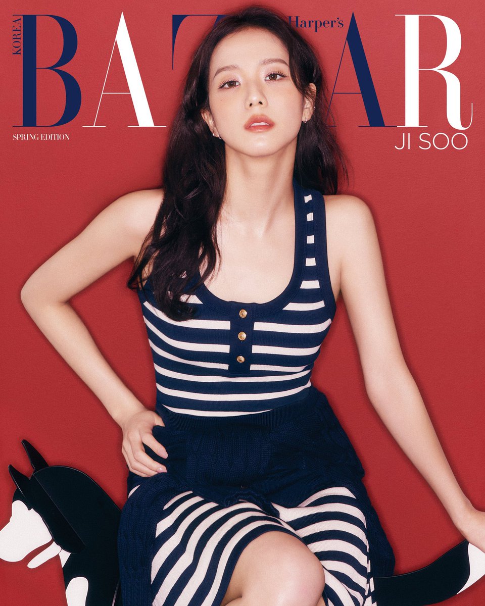 jisoo for bazar korea