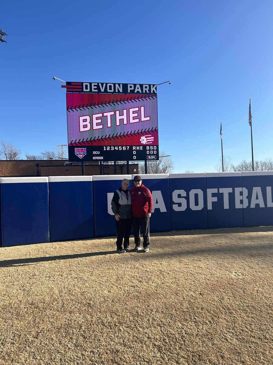 Bethel College Softball tweet media