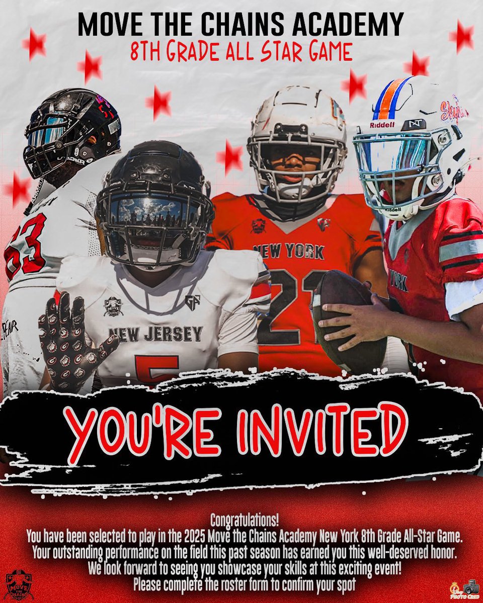 Got invited to the 8th grade all star game