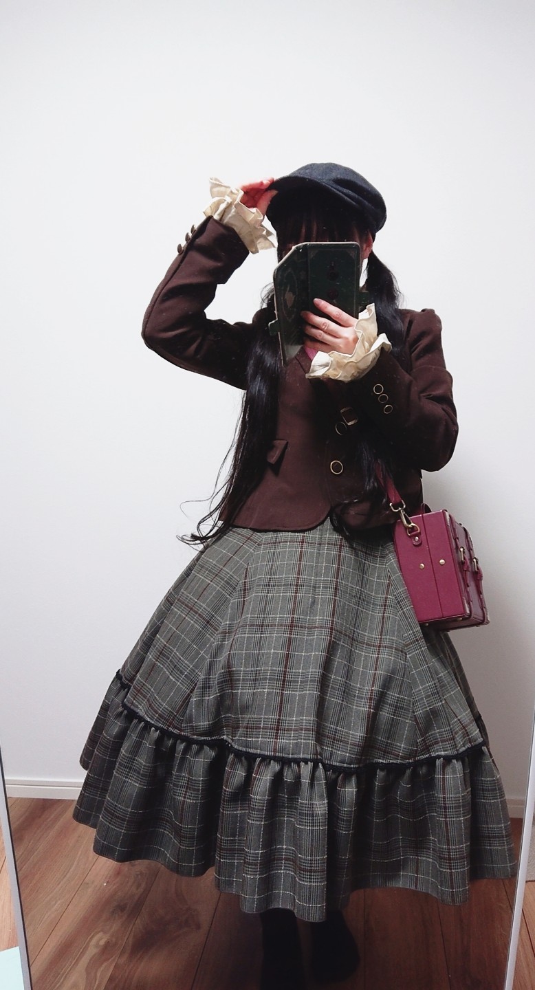 エイチナオト　ゴスロリ　スチームパンク　スカート h.naoto Steam ロリータスカート エイチナオト ゴスロリ スチーム