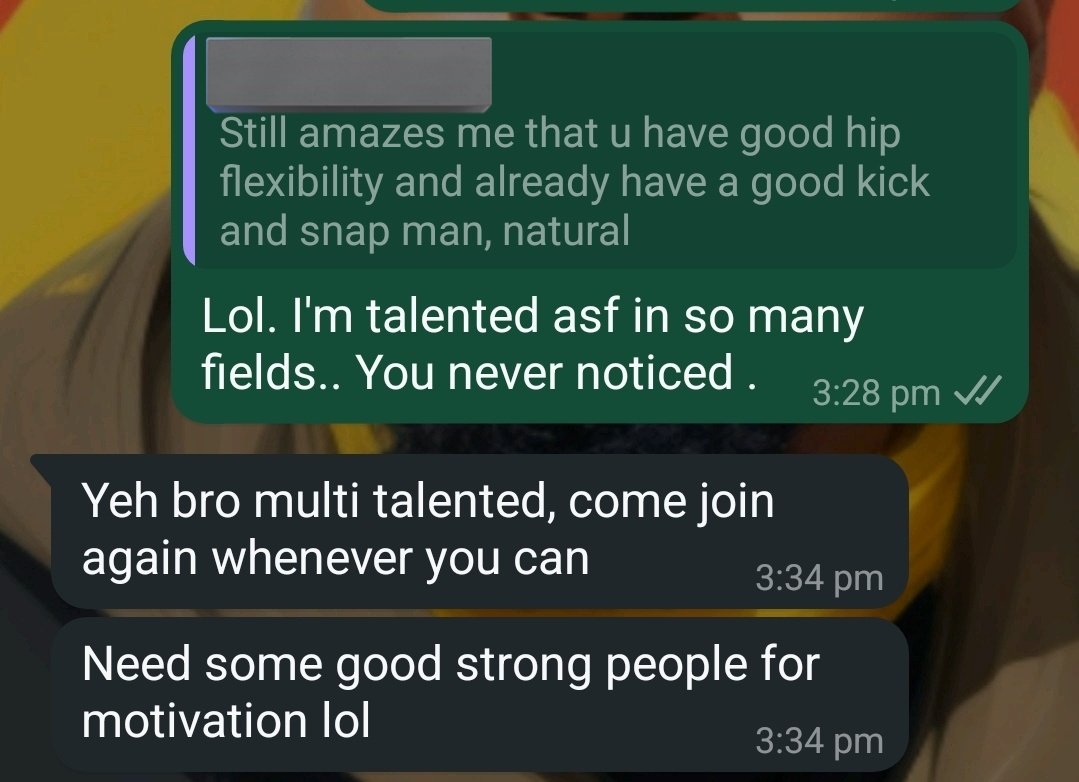 drenchtechs's tweet photo. I'm gonna use my talents more.  I've been holding back, but now I feel so much freer. https://t.co/qNWcz1qyHr