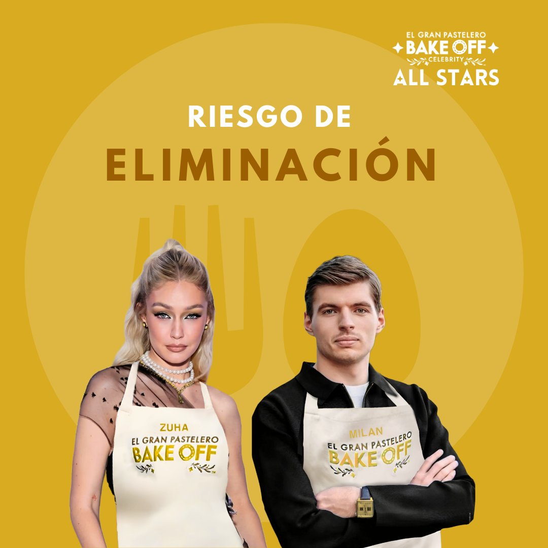 BakeOffRP's tweet photo. Por lo tanto, Zuha Milan 

Ustedes siguen riesgo y su destino está en manos de nuestro ganador de la semana.

#ZuhaBakeOffRP 
#MaxBakeOffRP https://t.co/QqtiV1Qgep