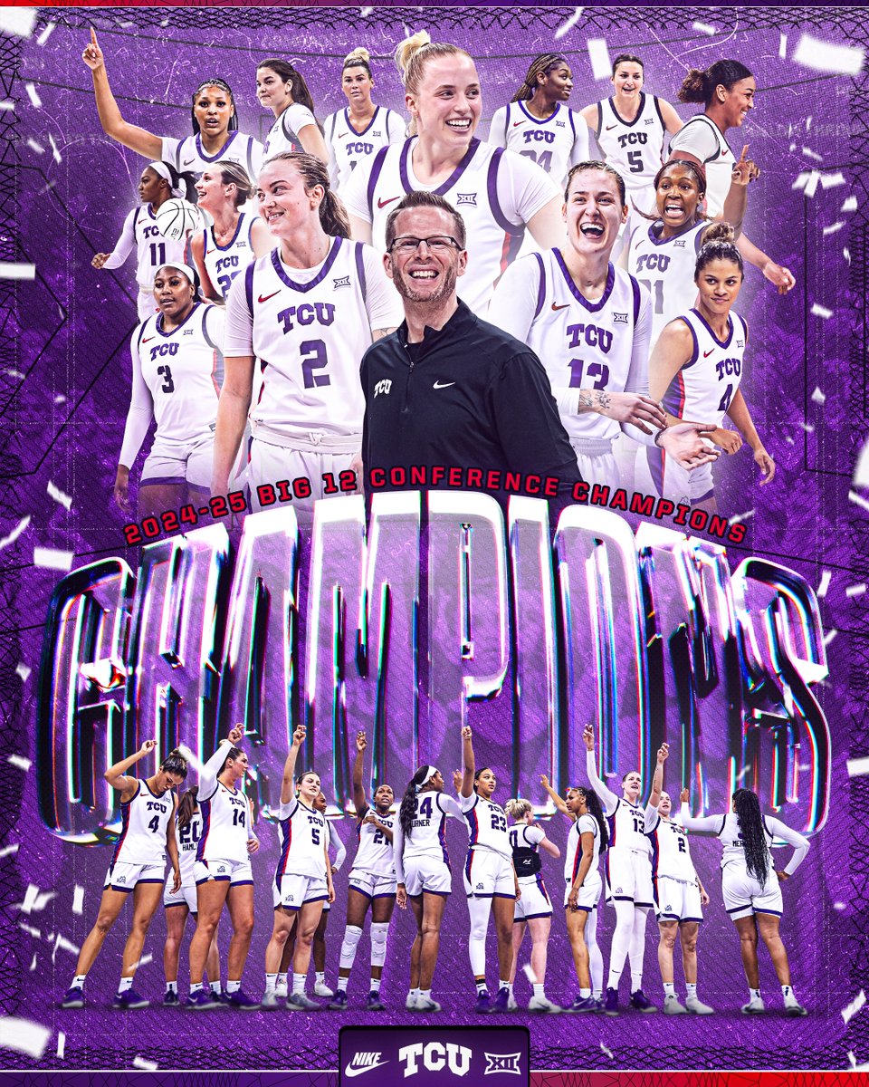 For the first time ever... BIG 12 CHAMPIONS!!!