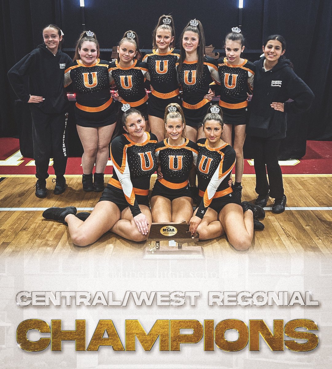 CHEER: Spartans win D3 Regional Championship! On to States next weekend!
