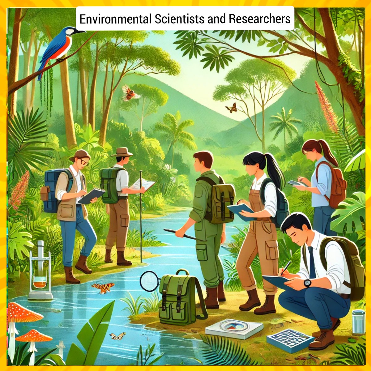 ShareVisdom's tweet photo. 🌿 Environmental Scientists & Researchers: Guardians of Our Planet 🌍
#Environment #scientists #researchers #EnvironmentalScience #EcoWarriors #NatureLovers #ScienceForThePlanet
#EnvironmentalScience #NatureConservation #EcoWarriors #PlanetProtectors #SustainabilityMatters https://t.co/5upNpyYeTJ
