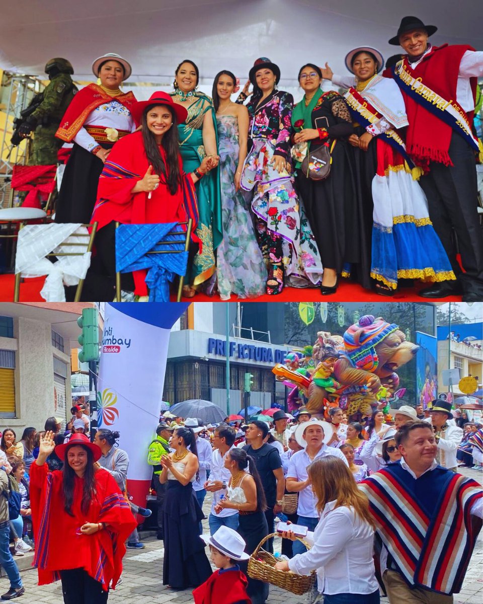 #Guaranda vivió una fiesta inolvidable con su  Carnaval, lleno de música, comparsas y color. Este año, el desfile contó con la presencia del presidente <a href="/DanielNoboaOk/">Daniel Noboa Azin</a>, la viceministra <a href="/SilvanaRamirezV/">Silvana Ramírez</a> , el gobernador y el prefecto de Bolívar, así como el alcalde de Guaranda🧵