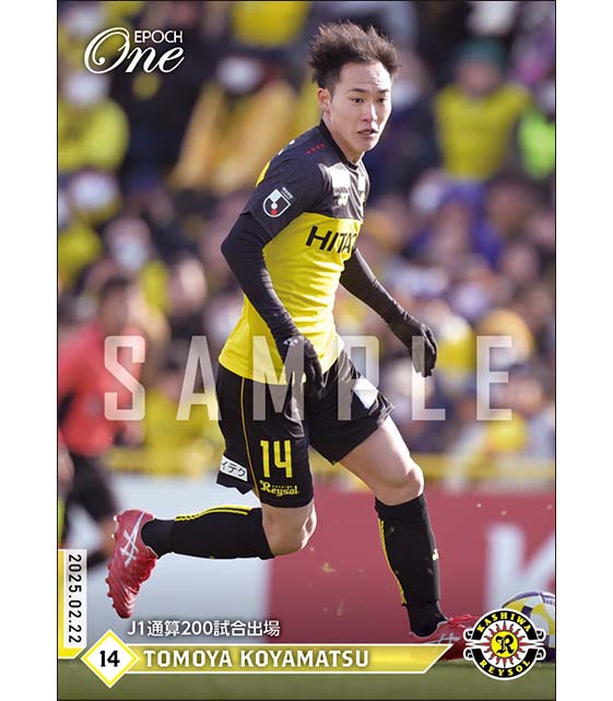 柏レイソル 小泉佳穂 EPOCH 2025 Jリーグ Jカード 直筆サインカード