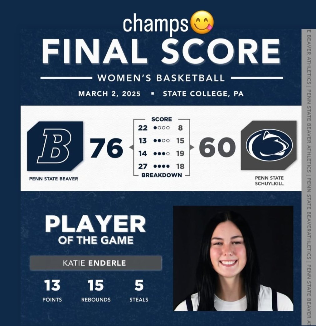 PSUBeaverWBB's tweet photo. What an awesome day!! Back to back champs and our 11th conference championship since 2008. These girls executed and get to bring the hardware back to its home!!
#pressstatebeaver #pressstateofmind #pressin https://t.co/ZMNxtveYcC