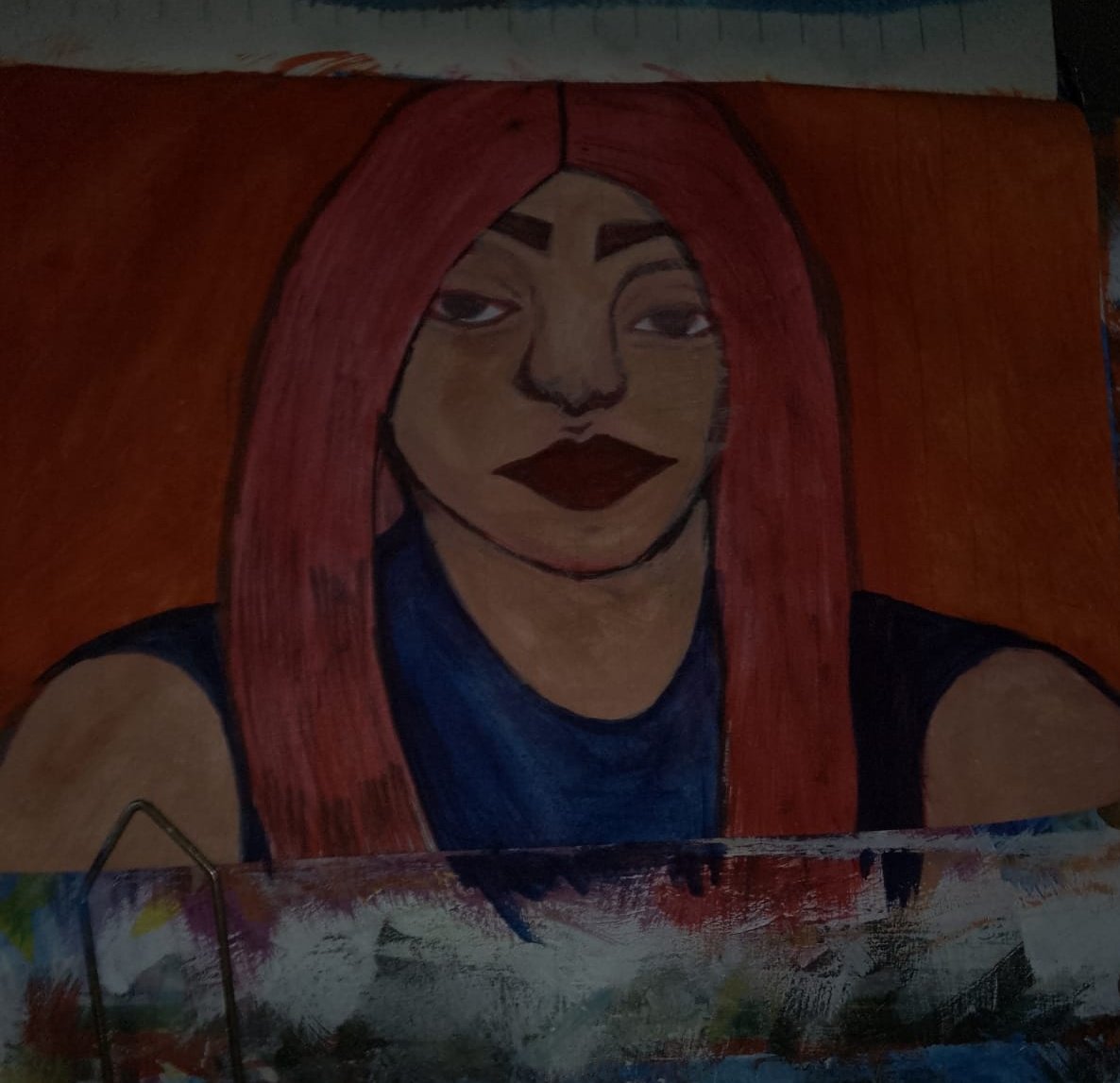 Tirei a foto na pior qualidade possível skskskks