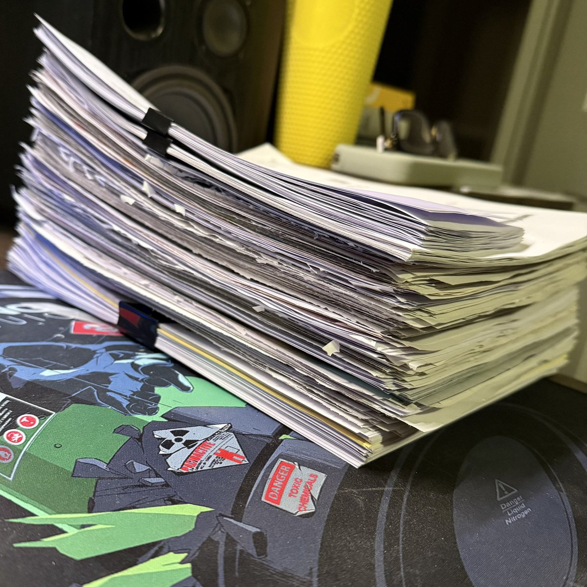 It took the whole weekend, but I finally caught up on grading 🙃