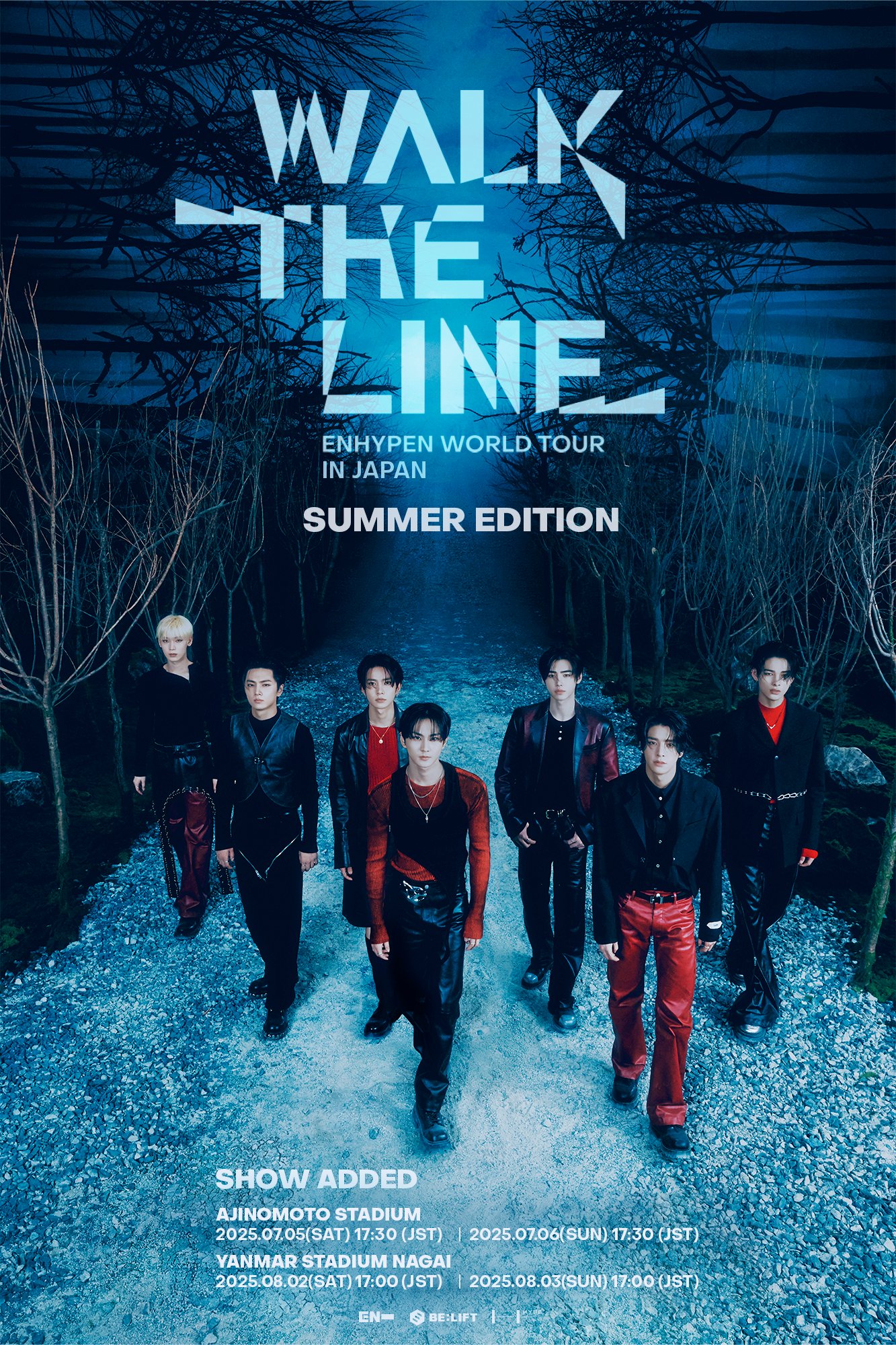 【新品】ENHYPEN WALK THE LINE スタジアムジャケット M ENHYPEN - Stadium Jacket [World Tour 'WALK THE LINE
