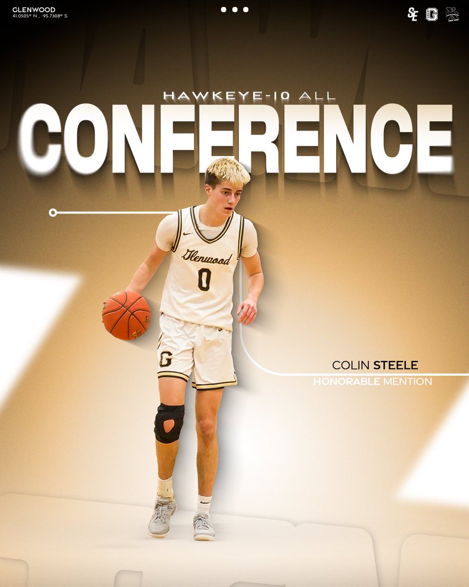 Glenwood Rams (@glenwoodrams) on Twitter photo Congratulations to <a href="/GlenwoodBBB/">Glenwood BBB</a>’s Colin Steele on being selected to the Hawkeye Ten Honorable Mention All Conference Team! Congratulations to <a href="/GlenwoodBBB/">Glenwood BBB</a>’s Colin Steele on being selected to the Hawkeye Ten Honorable Mention All Conference Team!