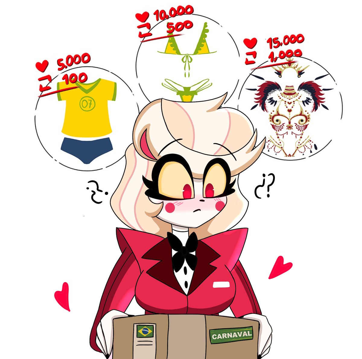 Brazil❤️❤️ #HazbinHotel #chaggie #CharlieMorningstar