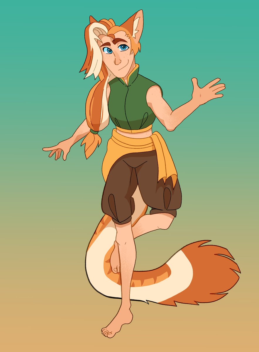 NotYeshika's tweet image. 🐱 Lined fullbody comm for @saeflin