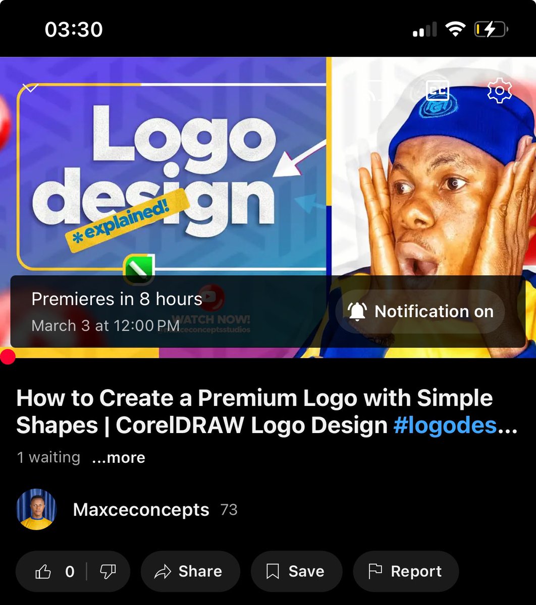 maxcegraphics's tweet image. New Tutorial by 12:00pm today 📍
Subscribe and don’t miss it!!!👇
Watch here: youtube.com/@maxceconcepts…
#logodesign #logotutorial #branding #graphicdesign #coreldraw #coreldrawtutorial #learncoreldraw