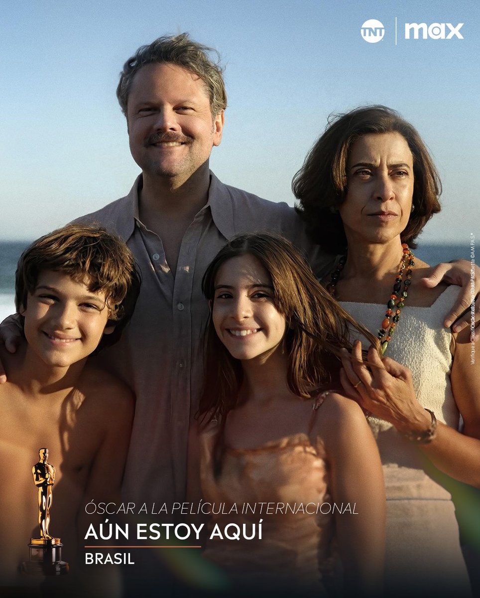 TNTLA's tweet image. Óscar a la película internacional:  AÚN ESTOY AQUÍ #Oscars
