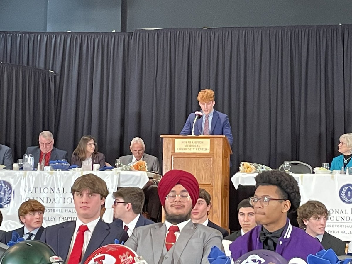 Anthony Brinkley (@coach_brinkley) on Twitter photo Congratulations to <a href="/Caleb_Grim/">Caleb Grim</a>! Saucon Valley’s 2025 Scholar Athlete nominee at tonight’s <a href="/NFFNetwork/">National Football Foundation</a> LV Chapter Banquet.
And, Congratulations to Jack Robertson on being recognized for being Player of the Week for his performance Week 6!
Proud is an understatement! #SVPanthers Congratulations to <a href="/Caleb_Grim/">Caleb Grim</a>! Saucon Valley’s 2025 Scholar Athlete nominee at tonight’s <a href="/NFFNetwork/">National Football Foundation</a> LV Chapter Banquet.
And, Congratulations to Jack Robertson on being recognized for being Player of the Week for his performance Week 6!
Proud is an understatement! #SVPanthers