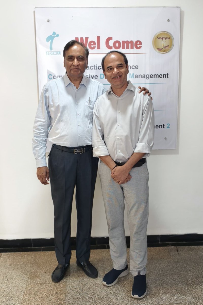Special Thanks to Dr.Sunil.M Jain for Wonderful Hospitality and Academic Feast-
Obesity, Diabetes Entrepreneurship Program 
1-2 March 2025.
TOTALL Diabetes Hormone Institute, Indore.