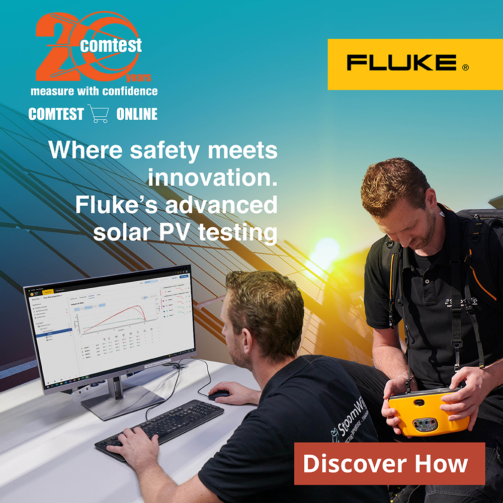 SAIEE's tweet image. @ComtestSA 
Measure with Confidence

Visit: bit.ly/4bratxF
#Comtest #Fluke #SolarTestingEquipment