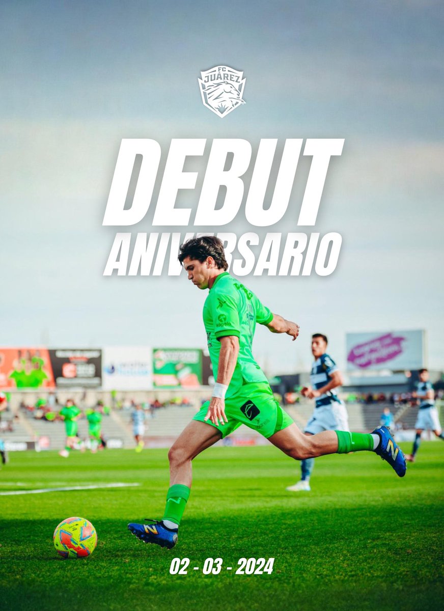Un día como hoy, hace un año, nuestro joven mexicano Ralph Orquin debutaba en Primera División con nuestro equipo, enfrentando al Club Pachuca.

¡Al día de hoy, Ralph se ha convertido en una pieza fundamental en FC Juárez! ¡Que sigan los éxitos, DEMOLEDOR!🔥