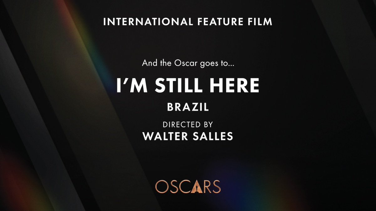 odigaisa's tweet photo. É NOSSO! NINGUÉM TIRA! MELHOR FILME INTERNACIONAL NO #OSCAR https://t.co/lqDOtPdG2I