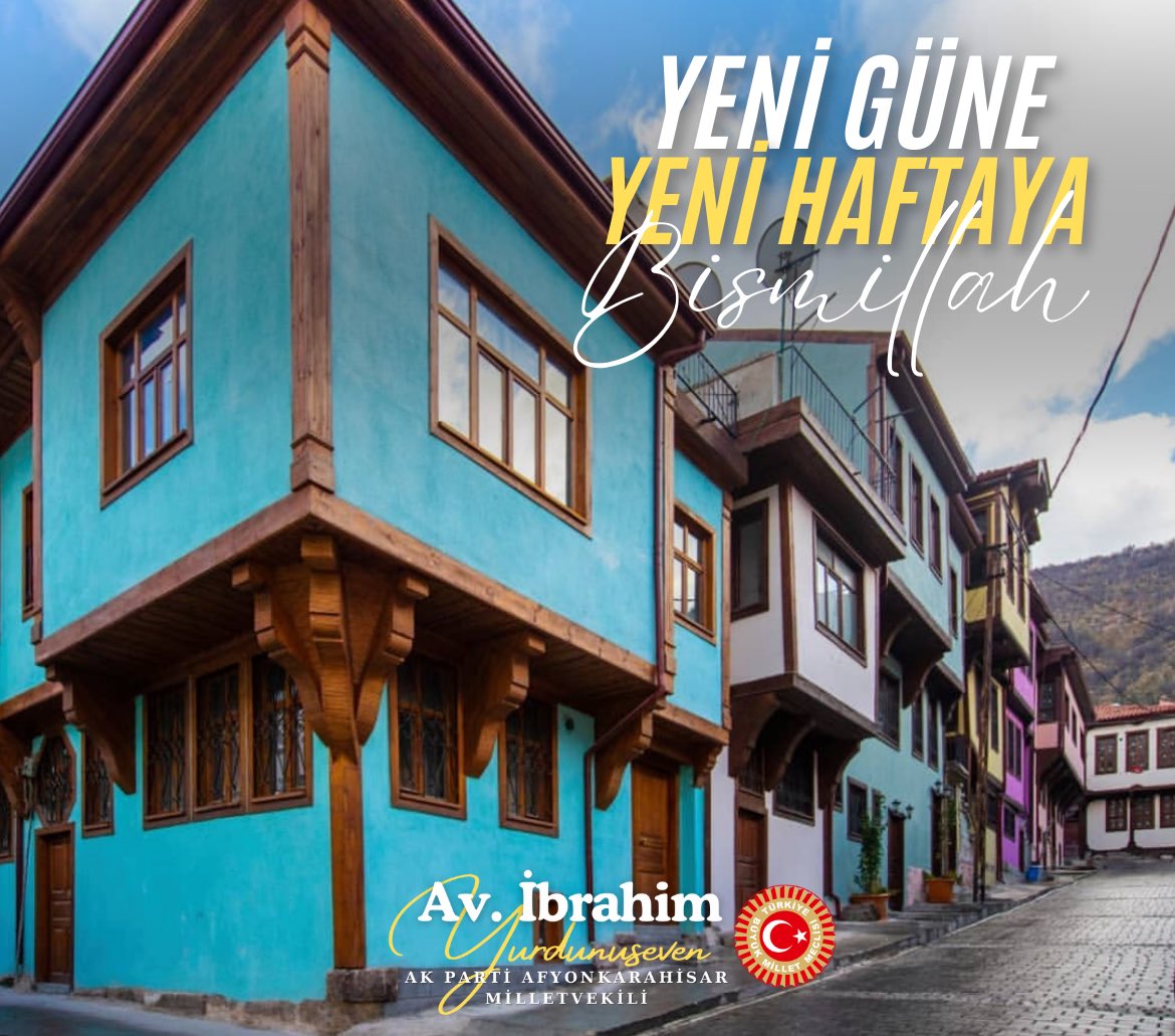 Yeni güne, yeni haftaya bismillah.

Birlik ve beraberliğimizin pekiştiği Ramazan-ı Şerifin 3. gününde tüm hemşehrilerime yeni haftanın sağlık, huzur ve bereket getirmesini diliyorum. 

#HayırlıHaftalar 
#Afyonkarahisar
