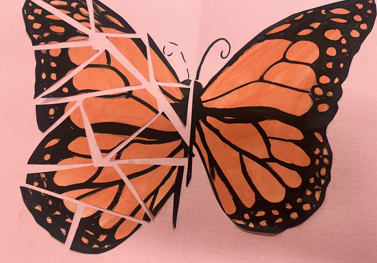 Galloway_ART_'s tweet photo. This project beautifully blends art, math, and science while allowing students to explore different ways of seeing and representing nature! @FBISDvisualart  #elementaryart https://t.co/8rHn6opqmY