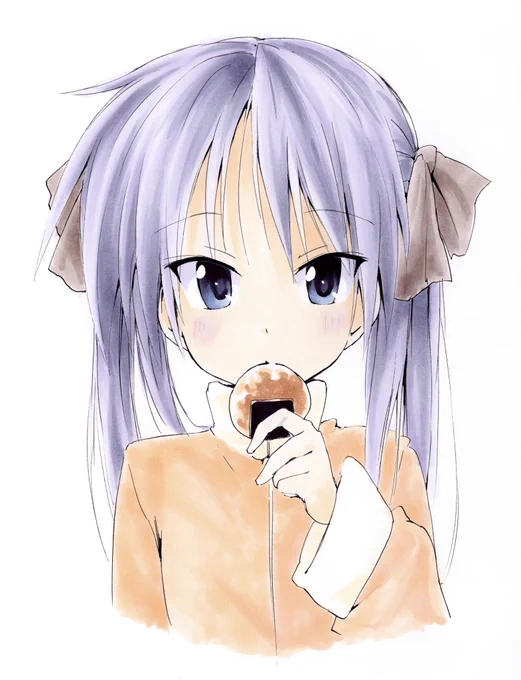 結局色塗ったかがみんとついでにスキャンしたかがみん 