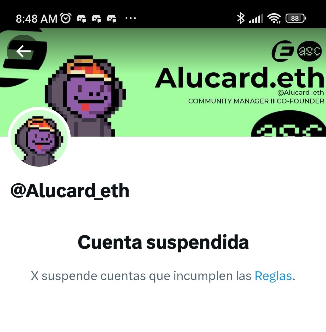 Hi <a href="/X/">X</a> Un ban him, he is belong our community <a href="/EclipseFND/">Eclipse</a>.
