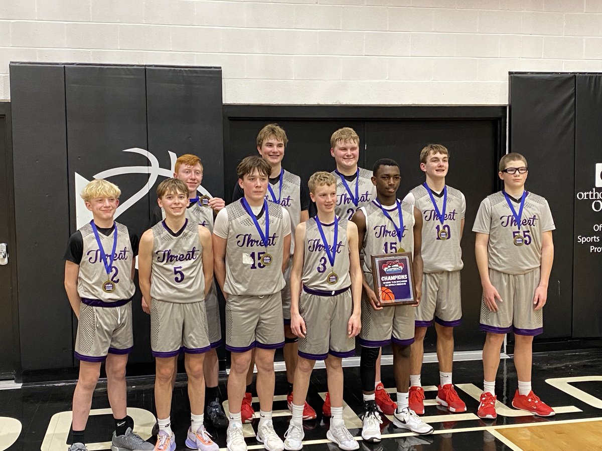 GrantRodgers18's tweet photo. ⁦@maddox_rodger13⁩ and the 2025 triple threat team went 5-0 over the weekend winning the Delaware Classic. https://t.co/OjPbwZLgfi