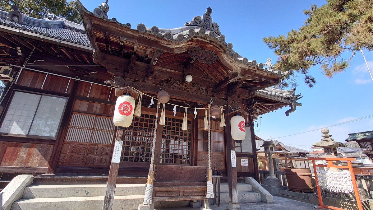 広島県 一宮　素戔嗚神社

今回の旅で最も駐車場が分かりやすかったです

シンプルな神社でした

季節が違えばまた違った情緒がありそうです