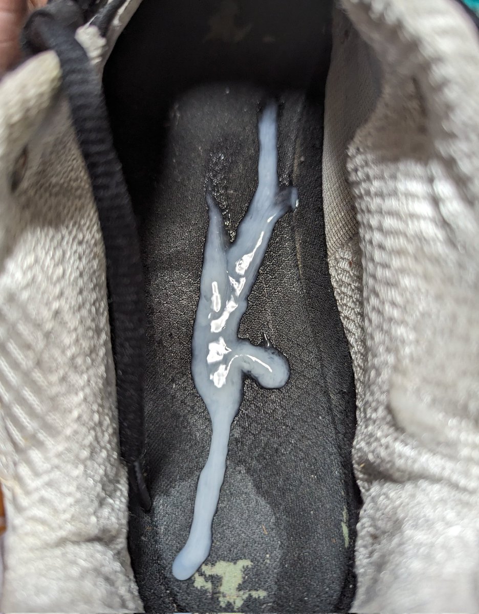 77kutsu's tweet photo. #射鞋 #扫楼
穿了不知道多少年的松垮烘臭斯凯奇老爹鞋，一坨粘稠精液直接泄在里面 https://t.co/VN3kdb3dwJ