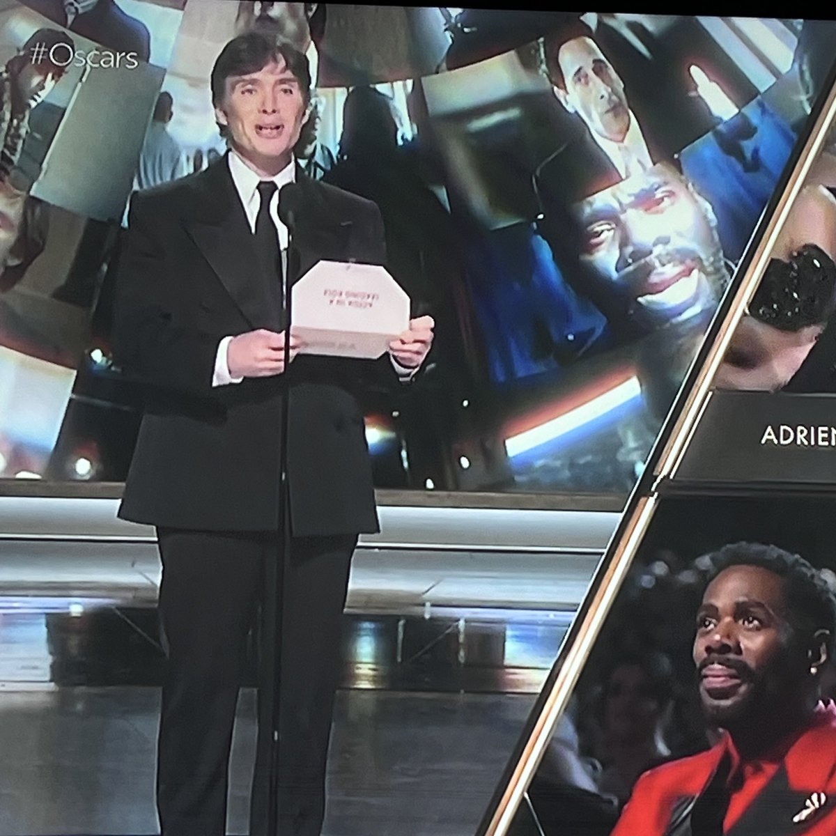 ATENÇÃO CILLIAN MURPHY FOI!! 

Cillian Murphy no #Oscars