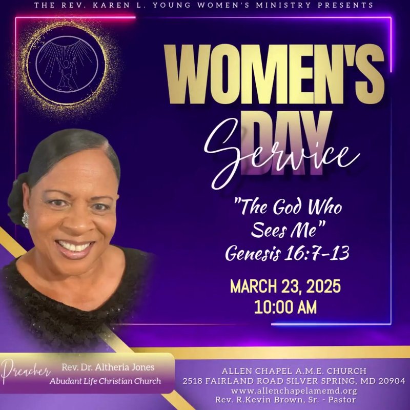 ACSSMD's tweet image. Please mark your calendars and join us for our Annual Women's Day Service on Sunday, March 23, 2025, at 10 a.m., featuring our Women's Day Choir! #blessingsandfunawaityou!