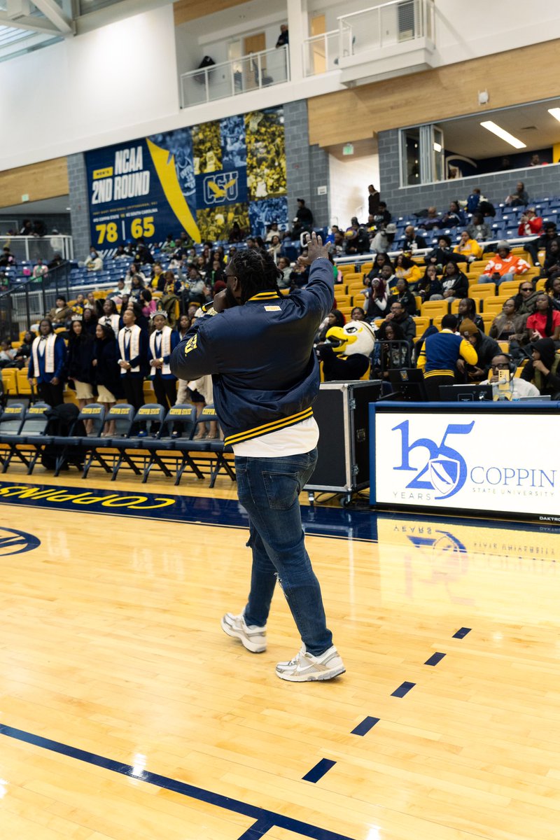 Who been this good, this long? #CSU125

Event: Coppin State WBB Game.

Date: 2/22/2025.

#DontForgetThe4th
