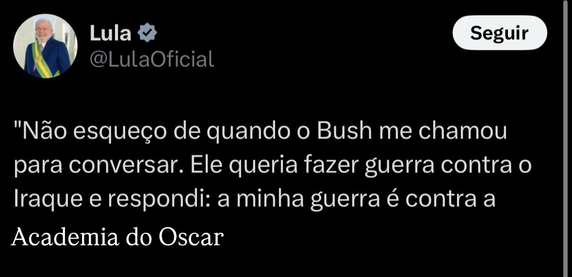 NÃO PRECISAMOS DE PRÊMIOS COLONIAIS
