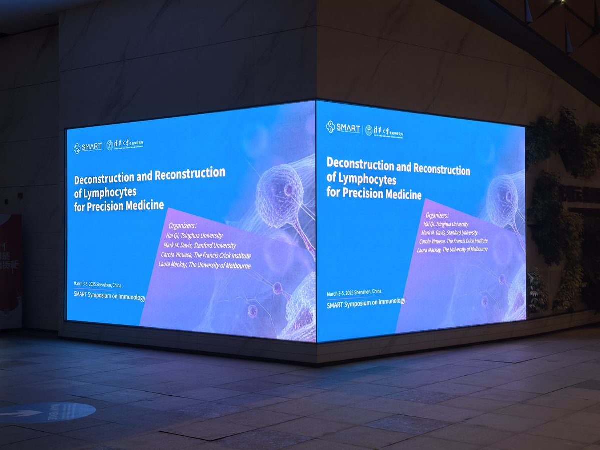 Qi_Tsinghua's tweet image. Day 1, good start with Mark Davis, at the symposium "Deconstruction and reconstruction of lymphocytes for precision medicine"